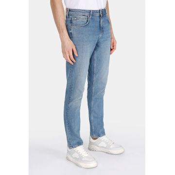 Blugi lungi slim fit - Albastru pastel/Albastru deschis