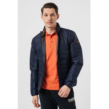 Geaca usoara cu guler mediu - Bleumarin