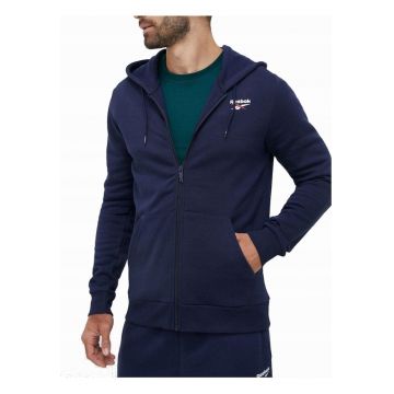 Hanorac cu fermoar si buzunare laterale -