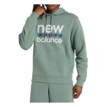 Hanorac cu imprimeu logo supradimensionat