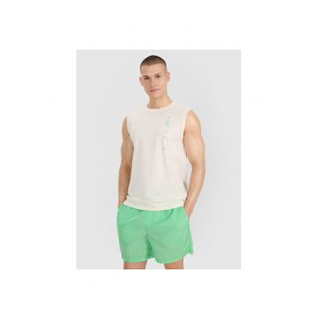 Maiou sport barbati -  bumbac - croiala normala - alb