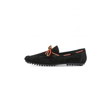 Mocasini barbati -  317617 - Piele intoarsa - Negru