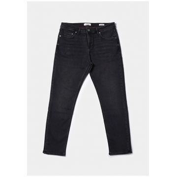 Pantaloni barbati -  Regular Fit - bumbac - negru - Negru