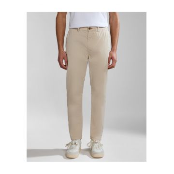 Pantaloni chino cu buzunare oblice -