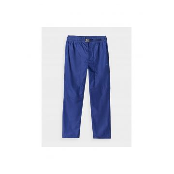 Pantaloni sport barbati  jogger - albastru - bumbac - poliester -