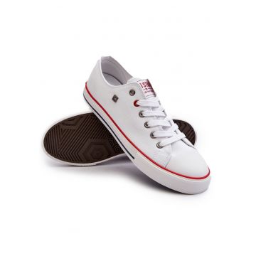 Pantofi barbati -  Textil - Alb - Alb