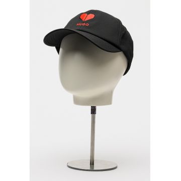 Sapca cu broderie logo - Rosu/Negru