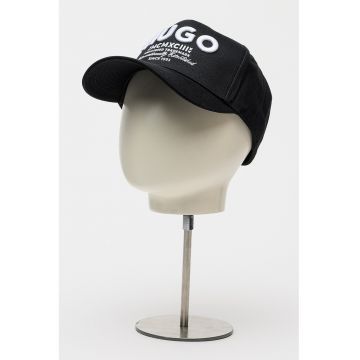 Sapca cu imprimeu logo Merk - Alb/Negru