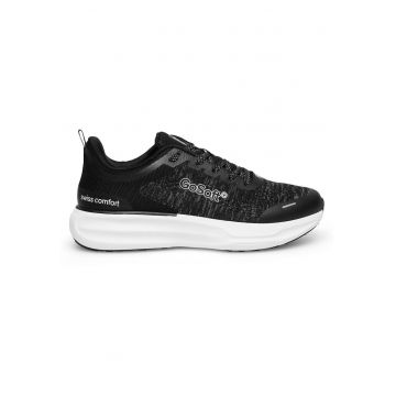 Tenisi barbati  MP-1 - negru - textil