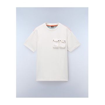 Tricou cu buzunare aplicate Rivalto -