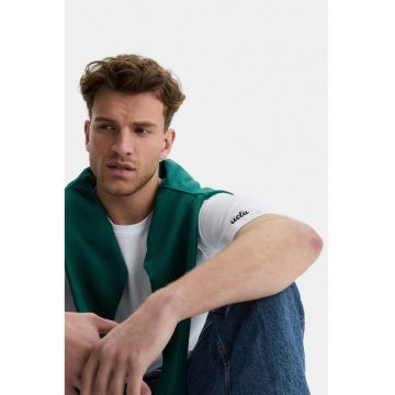 Tricou de bumbac cu imprimeu text Igniso - Alb optic