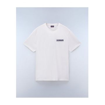 Tricou din bumbac cu imprimeu pe spate Vignoni -