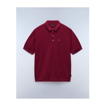 Tricou polo cu detaliu logo brodat Nelli -