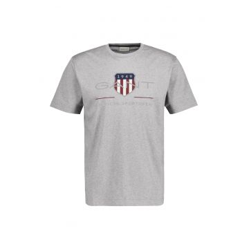 Tricou regular fit cu imprimeu logo Archive Shield