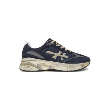 Adidasi  MOERUN VAR 7306 - alergare - bleumarin - piele naturala