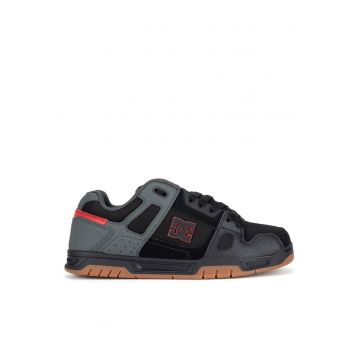 barbati  negru - piele naturala - Negru