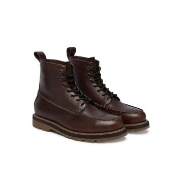 Ghete barbati -  model Java Jay - piele naturala - culoare maro