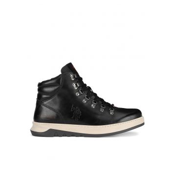 Ghete barbati -  RANGER001M/DL1 - piele naturala - negru