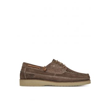 Mocasini barbati -  bej - piele naturala - model 4969-301