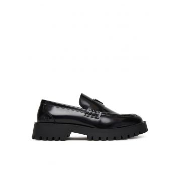 Mocasini barbati -  piele naturala - negru