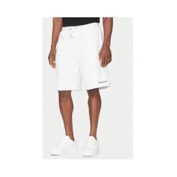 Pantaloni scurti din bumbac cu snur de ajustare