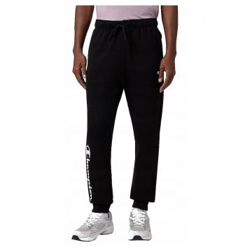Pantaloni sport cu imprimeu logo