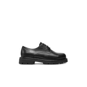 Pantofi barbatesti -  piele naturala - negru -