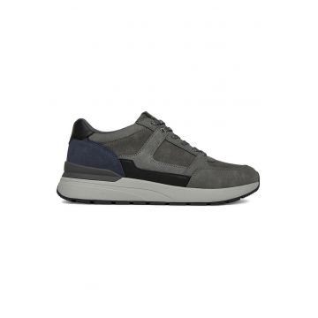Pantofi sport barbati -  sneakers gri - tesatura