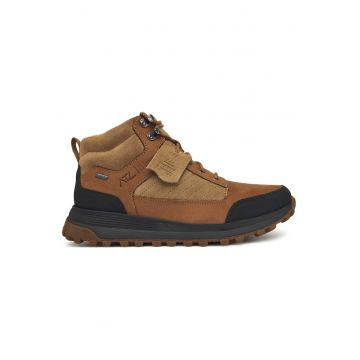 Pantofi sport barbati  trekking - piele naturala - maro