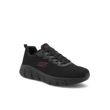 Pantofi sport de barbati -  BOBS B FLEX - negru - textil