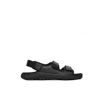 Sandale barbati  COMET-47 MI08 - piele naturala - negru