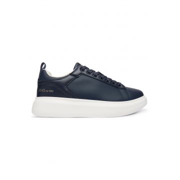 Tenisi barbati  bleumarin - piele naturala - Bleumarin