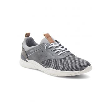 Tenisi barbati  gri - textil