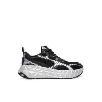 Tenisi barbati -  Negru - textil