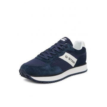 Tenisi  pentru barbati - piele naturala - Bleumarin