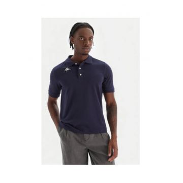 Tricou barbati -  bleumarin - 100% bumbac -