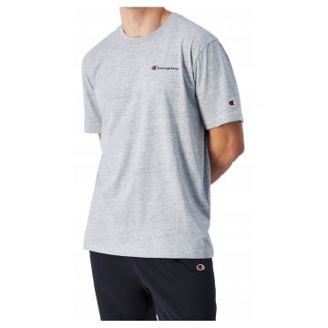 Tricou din bumbac cu detaliu logo in piept