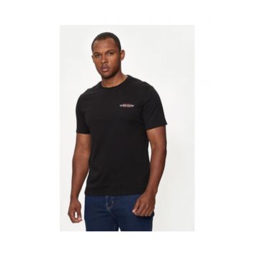 Tricou din bumbac cu logo discret