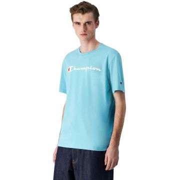 Tricou sport barbati -  bumbac - albastru
