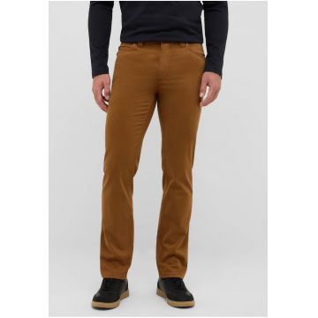 Blugi Barbati -  Tramper Straight - Straight Fit - Talie Medie - Fermoar - Lungi - 5 Buzunare - Bumbac - W33-L34 US - Bej