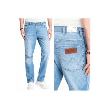 Blugi  Texas Straight Fit Albastru - Albastru