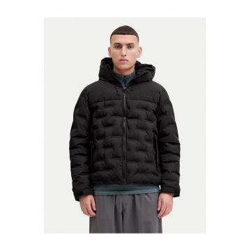 Geaca de iarna pentru barbati  negru - fabricata din materiale de calitate