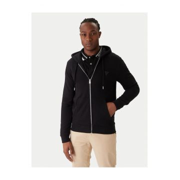 Hanorac barbati  negru - cu gluga