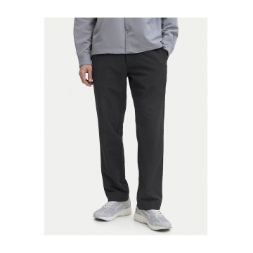 Pantaloni barbati  negru - material elastic -