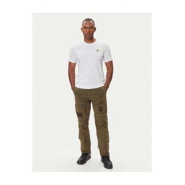 Pantaloni barbati -  verde - material Aeronautica Militare