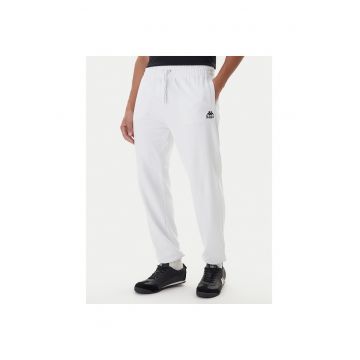 Pantaloni sport barbati  alb - de trening