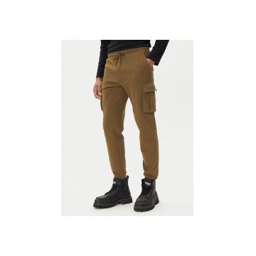 Pantaloni sport barbati  kaki