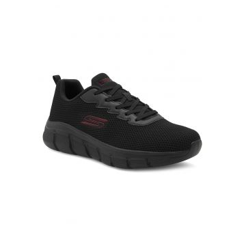 Pantofi sport barbati -  BOBS B FLEX - negru - textil