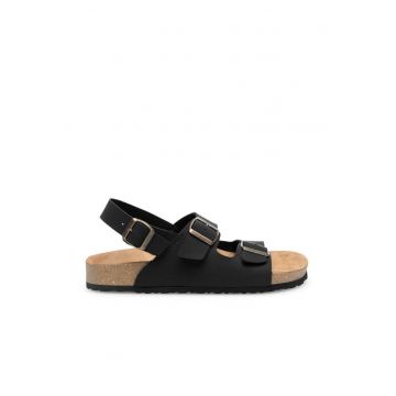 Sandale barbati  NU000013 - negru - sintetic -