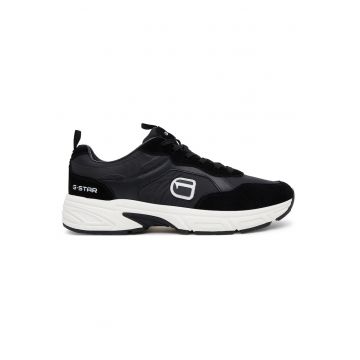 Tenisi barbati -  AIDEN-01-WE - negru - textil